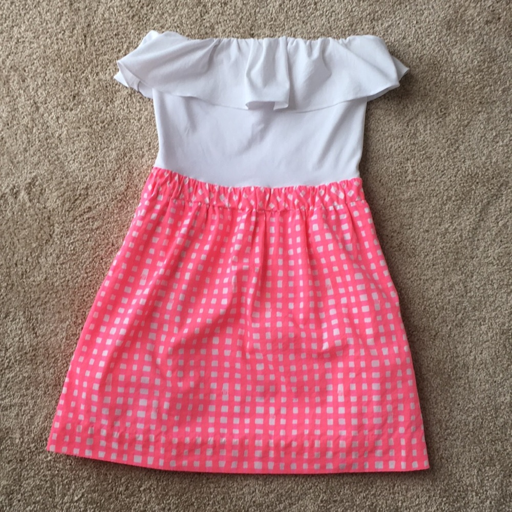 Lilly Pulitzer strapless summer dress